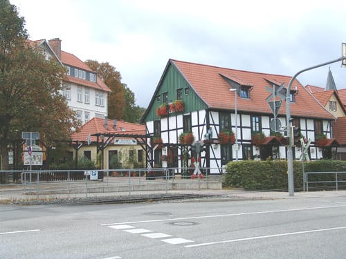 ca. 1991 - Eselskrug Wernigerode - historische Ansicht
