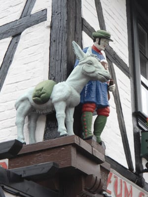 Eselskrug Wernigerode - historische Ansicht