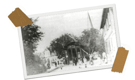 historische Ansicht des Eselskrug