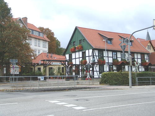 ca. 1991 - Eselskrug Wernigerode - historische Ansicht